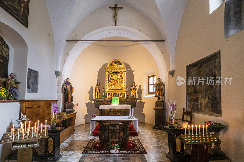 Bormio, Chiesa在San Vitale - Lombardy，意大利